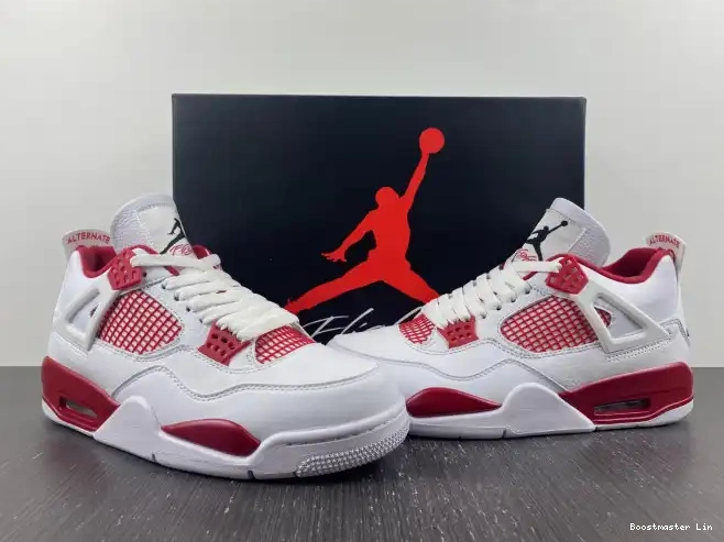 Boostmaster lin Retro Jordan 4 Alternate 89 308497-106 Air 0517